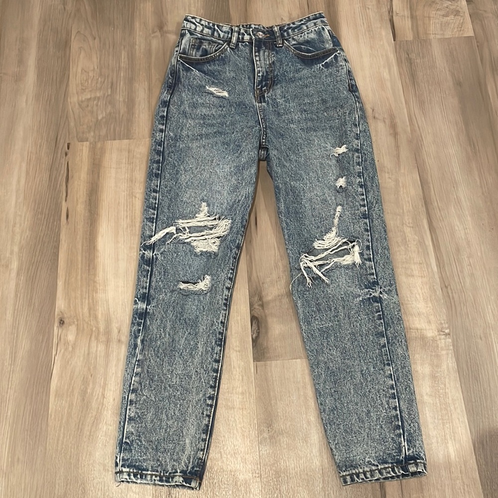 Shein Blue Denim Jeans - XS